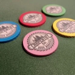 500 Jetons De Cash Game "CARPENTRY" - 1 Seul Exemplaire - Ne Sera Pas Rééditée - 1/2/10/50/200 -Cartes Production 500 jetons de cash game carpentry 1 seul exemplaire ne sera pas reeditee 121050200 3