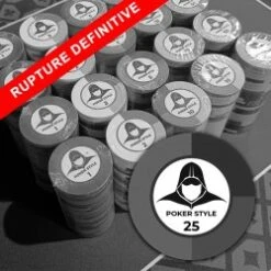 500 Jetons De Cash Game "POKER STYLE" - 1 Seul Exemplaire - Ne Sera Pas Rééditée - 1/2/5/10/25/50/200 -Cartes Production 500 jetons de cash game poker style 1 seul exemplaire ne sera pas reeditee 121050200 4