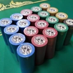 500 Jetons De Cash Game "ZEUS" - 1 Seul Exemplaire - Ne Sera Pas Rééditée - 5/10/20/50/100 -Cartes Production 500 jetons de cash game zeus 1 seul exemplaire ne sera pas reeditee 1251025100 3