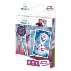 "LA REINE DES NEIGES 2" - 4 Jeux De Cartes En Un !