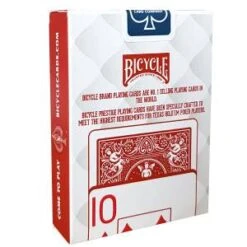 Bicycle "PRESTIGE" Rouge - Jeu De 55 Cartes 100% Plastique – Format Poker – 2 Index Jumbo -Cartes Production bicycle prestige rouge jeu de 55 cartes 100 plastique format poker 2 index jumbo 2