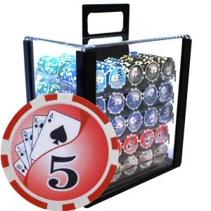Bird Cage De 1000 Jetons De Poker "YING YANG" - Version CASH GAME - ABS Insert Métallique 12 G. 1 Bird Cage De 1000 Jetons De Poker "YING YANG" - Version CASH GAME - ABS Insert Métallique 12 G.