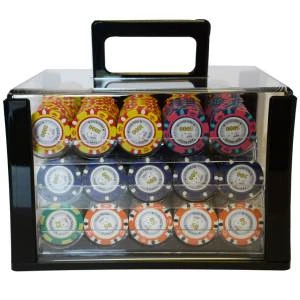 Bird Cage De 600 Jetons De Poker "CROWN" - Version TOURNOI - En Clay Composite 14 G 4 Bird Cage De 600 Jetons De Poker "CROWN" - Version TOURNOI - En Clay Composite 14 G – Image 4