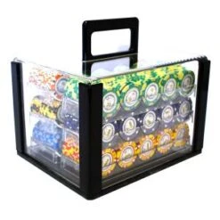 Bird Cage De 600 Jetons De Poker "CROWN" - Version TOURNOI - En Clay Composite 14 G 10 Bird Cage De 600 Jetons De Poker "CROWN" - Version TOURNOI - En Clay Composite 14 G -Cartes Production bird cage de 600 jetons de poker crown version tournoi en clay composite 14 g avec accessoires 4