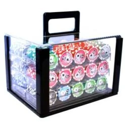 Bird Cage De 600 Jetons De Poker "YING YANG" - Version CASH GAME - ABS Insert Métallique 12 G. -Cartes Production bird cage de 600 jetons de poker ying yang version cash game en abs insert metallique 12 g avec accessoires 1 2