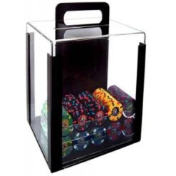 Cartes Production -Cartes Production bird cage de rangement pour 1000 jetons de poker en acrylique 1