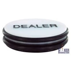 Bouton Dealer "BICOLORE" – 77cm – 2 Faces Différentes