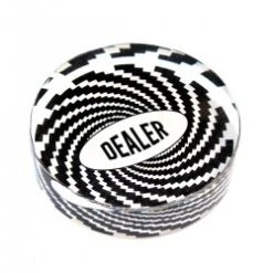 Bouton Dealer "HYPNOS" - 82 X 20 Mm - En Acrylique - Transparent -Cartes Production bouton dealer hypnos 82 x 20 mm en acrylique transparent 2