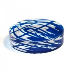 Bouton Dealer "MÉTROPOLIS" - 82 X 20 Mm - En Acrylique - Transparent