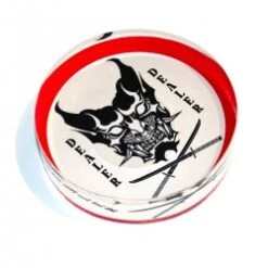 Bouton Dealer "YOKAI" - 82 X 20 Mm - En Acrylique - Transparent -Cartes Production bouton dealer yokai 82 x 20 mm en acrylique transparent 2