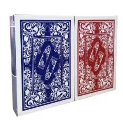 Bullets "DUO PACK" - 2 Jeux De 54 Cartes 100% Plastique - Format Poker