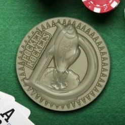 Card Guard "POCKET ROCKETS" – 45mm - En Métal - EDITION LIMITÉE -Cartes Production card guard en metal pocket rockets 45mm 4