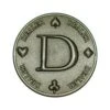 Card Guard "THE BIG D" – 45mm - En Métal - EDITION LIMITÉE