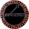 Card-Guard "SUCKER" - Toupie En Métal – 2 Faces Différentes – 55 Mm