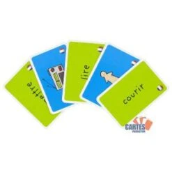 "CARTATOTO ANGLAIS N3" Les Verbes Courants – Jeu De 110 Cartes Cartonnées Plastifiées -Cartes Production cartatoto anglais n3 les verbes courants jeu de 110 cartes cartonnees plastifiees 3