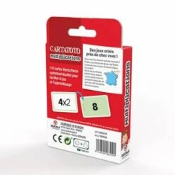 "CARTATOTO MULTIPLICATIONS" - Ducale Le Jeu Français -Cartes Production cartatoto multiplication jeu de 110 cartes 2