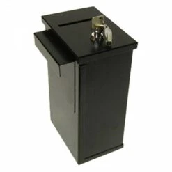 "TOKE BOX" - En Métal - Avec Crochet Et Fermoir à Clé - 10 X 13,5 X 23 Cm