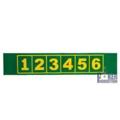 "CHUCK A LUCK" En Métal 25 Cm – Avec Tapis De Jeu En Feutrine Verte -Cartes Production chuck a luck en metal 25 cm avec tapis de jeu en feutrine verte 3