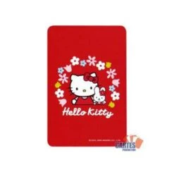 Coffret Métal Hello Kitty - 2 Jeux De Cartes + 1 Figurine -Cartes Production coffret metal hello kitty 2 jeux de cartes 1 figurine 4