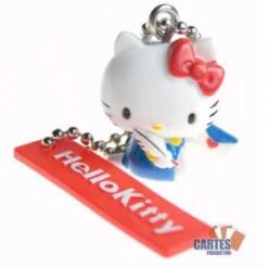 Coffret Métal Hello Kitty - 2 Jeux De Cartes + 1 Figurine -Cartes Production coffret metal hello kitty 2 jeux de cartes 1 figurine 6