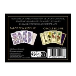 COFFRET MINIS BELLINE ET TAROT DE MARSEILLE PASTEL -Cartes Production coffret minis belline et tarot de marseille pastel 8