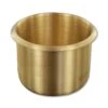Cup Holder "SMALL - LAITON" Pour Table De Poker - 69 Mm X 52 Mm