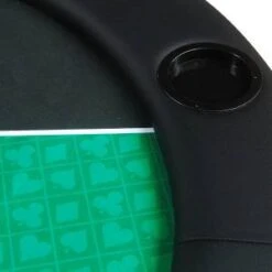 Dessus De Table De Poker "NO LIMIT GREEN" - 200 Cm X 100 Cm - Pliable - Pour 10 Joueurs -Cartes Production dessus de table de poker no limit green 200 cm x 100 cm pliable pour 10 joueurs 3