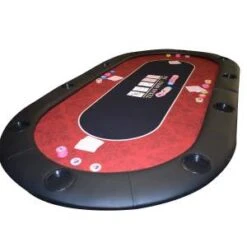 Dessus De Table De Poker "VICTORIAN" - 200 Cm X 100 Cm - Pliable - Pour 10 Joueurs -Cartes Production dessus de table de poker victorian 200 cm x 100 cm pliable pour 10 joueurs 2
