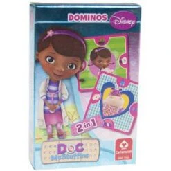 CARTAMUNDI Domino Mémoire Doc McStuffins - Jeu De 32 Cartes