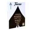 Fournier "TITANIUM SERIES NOIR" Standard - Jeu De 55 Cartes 100% Plastique – Format Poker - 4 Index Standards