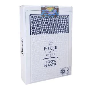 Fournier "TITANIUM SERIES NOIR" Standard - Jeu De 55 Cartes 100% Plastique – Format Poker - 4 Index Standards 3 Fournier "TITANIUM SERIES NOIR" Standard - Jeu De 55 Cartes 100% Plastique – Format Poker - 4 Index Standards – Image 3