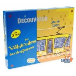 Jeu De Loto "LE DÉCOUVREUR LES VÉHICULES ÉCOLOGIQUES"