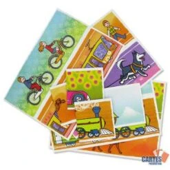 Jeu De Loto "LE DÉCOUVREUR LES VÉHICULES ÉCOLOGIQUES" -Cartes Production jeu de loto le decouvreur les vehicules ecologiques 3