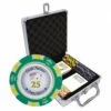 Mallette De 100 Jetons De Poker "CROWN" - Version TOURNOI - En Clay Composite 14 G - Avec Accessoires