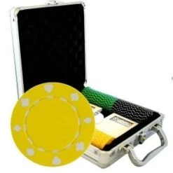 Mallette De 100 Jetons De Poker "SUITED COLOR" - En ABS Insert Métallique 12 G - Avec Accessoires -Cartes Production mallette de 100 jetons de poker suited en abs insert metallique 12 g avec accessoires 1 4