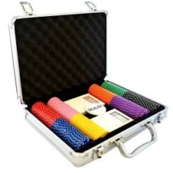 Mallette De 200 Jetons De Poker "SUITED" - En ABS Insert Métallique 12 G - Avec Accessoires 8 Mallette De 200 Jetons De Poker "SUITED" - En ABS Insert Métallique 12 G - Avec Accessoires -Cartes Production mallette de 200 jetons de poker suited en abs insert metallique 12 g avec accessoires 1 3