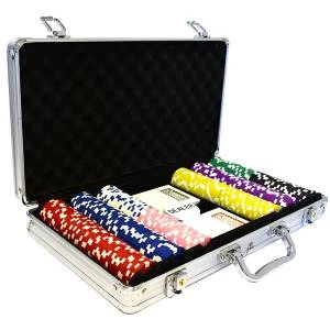 Mallette De 300 Jetons De Poker "DICE COLOR" - En ABS Insert Métallique 12 G - Avec Accessoires 4 Mallette De 300 Jetons De Poker "DICE COLOR" - En ABS Insert Métallique 12 G - Avec Accessoires – Image 4