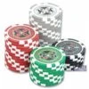 Mallette De 300 Jetons De Poker ULTIMATE POKER CHIPS – En ABS, Insert Métallique 11,5g – Avec 2 Jeux De Cartes, Accessoires