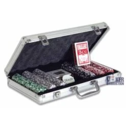 Mallette De 300 Jetons De Poker ULTIMATE POKER CHIPS – En ABS, Insert Métallique 11,5g – Avec 2 Jeux De Cartes, Accessoires -Cartes Production mallette de 300 jetons de poker ultimate poker chips en abs insert metallique 115g avec 2 jeux de cartes accessoires 2