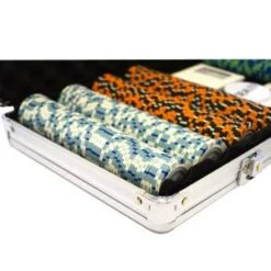 Mallette De 400 Jetons De Poker "CROWN" - Version CASH GAME - En Clay Composite 14 G - Avec Accessoires -Cartes Production mallette de 400 jetons de poker crown version cash game en clay composite 14 g avec accessoires 3