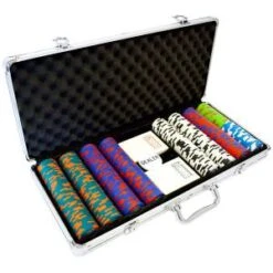 Mallette De 400 Jetons De Poker "LAS VEGAS" - Version CASH GAME - En Clay Composite 14 G - Avec Accessoires -Cartes Production mallette de 400 jetons de poker las vegas version cash game en clay composite 14 g avec accessoires 3