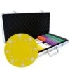 Mallette De 400 Jetons De Poker "SUITED COLOR" - En ABS Insert Métallique 12 G - Avec Accessoires