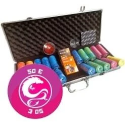 Mallette De 500 Jetons De Cash Game "DRAGON" - 1 Seul Exemplaire - Ne Sera Pas Rééditée - 1/2/10/50/200 7 Mallette De 500 Jetons De Cash Game "DRAGON" - 1 Seul Exemplaire - Ne Sera Pas Rééditée - 1/2/10/50/200 -Cartes Production mallette de 500 jetons de cash game dragon 1 seul exemplaire ne sera pas reedite 2