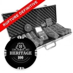 Mallette De 500 Jetons De Cash Game "HERITAGE" - 1 Seul Exemplaire - Ne Sera Pas Rééditée - 1/2/5/10/25/50/100