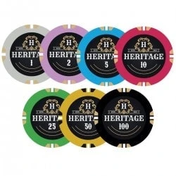 Mallette De 500 Jetons De Cash Game "HERITAGE" - 1 Seul Exemplaire - Ne Sera Pas Rééditée - 1/2/5/10/25/50/100 5 Mallette De 500 Jetons De Cash Game "HERITAGE" - 1 Seul Exemplaire - Ne Sera Pas Rééditée - 1/2/5/10/25/50/100 – Image 5