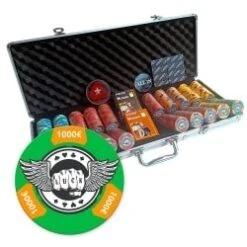 Mallette De 500 Jetons De Cash Game "LUCK" - 1 Seul Exemplaire - Ne Sera Pas Rééditée - 2/10/50/200/1000 6 Mallette De 500 Jetons De Cash Game "LUCK" - 1 Seul Exemplaire - Ne Sera Pas Rééditée - 2/10/50/200/1000 -Cartes Production mallette de 500 jetons de cash game luck 1 seul exemplaire ne sera pas reeditee 2