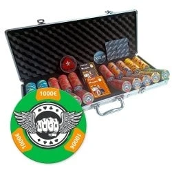 Mallette De 500 Jetons De Cash Game "LUCK" - 1 Seul Exemplaire - Ne Sera Pas Rééditée - 2/10/50/200/1000 3 Mallette De 500 Jetons De Cash Game "LUCK" - 1 Seul Exemplaire - Ne Sera Pas Rééditée - 2/10/50/200/1000 – Image 3