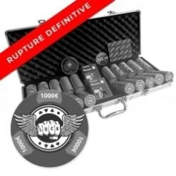 Mallette De 500 Jetons De Cash Game "LUCK" - 1 Seul Exemplaire - Ne Sera Pas Rééditée - 2/10/50/200/1000