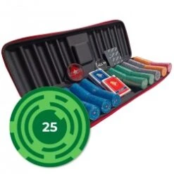 Mallette De 500 Jetons De Cash Game "THE MAZE" - 1 Seul Exemplaire - Ne Sera Pas Rééditée - 5/10/25/100/500/1000 -Cartes Production mallette de 500 jetons de cash game the maze 1 seul exemplaire ne sera pas reeditee 121050200 2