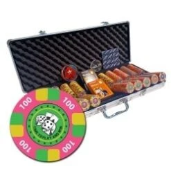 Mallette De 500 Jetons De Cash Game "TIME TO PLAY" - 1 Seul Exemplaire - Ne Sera Pas Rééditée - 5/10/50/100/200/500 -Cartes Production mallette de 500 jetons de cash game time to play 1 seul exemplaire ne sera pas reeditee 51050100500 3
